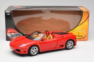 Ferrari 360 Spider Red Hot Wheels 1:18 57310 Diecast — photo 8 of 8