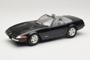 Ferrari 365 GTB/4 Daytona Cabriolet Black Techno Giodi 1:18 40011-B1 Diecast
