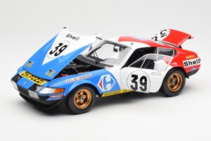 Ferrari 365 GTB/4 #39 J-C. Andruet / Lena 24 Hours of Le Mans 1972 Kyosho 1:18 08164E Diecast — photo 2 of 8