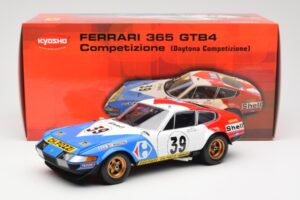 Ferrari 365 GTB/4 #39 J-C. Andruet / Lena 24 Hours of Le Mans 1972 Kyosho 1:18 08164E Diecast — photo 8 of 8