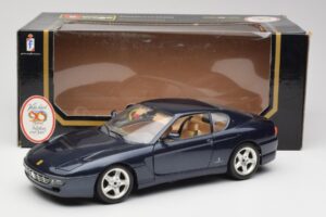 Ferrari 456 GT Blue Bburago 1:18 3036 Diecast — photo 2 of 8