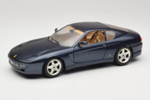 Ferrari 456 GT Blue Bburago 1:18 3036-B1 Diecast