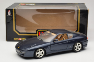 Ferrari 456 GT Blue Bburago 1:18 3036-B1 Diecast — photo 8 of 8