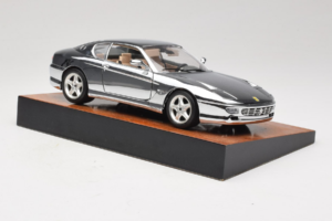Ferrari 456 GT Chrome Silver Bburago 1:18 3746-R1 Diecast — photo 6 of 8