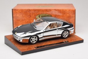 Ferrari 456 GT Chrome Silver Bburago 1:18 3746-R1 Diecast — photo 8 of 8