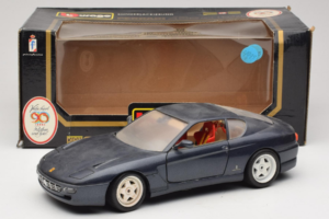 Ferrari 456 GT Dark Blue Metallic Bburago 1:18 3036-B2 Diecast — photo 8 of 8