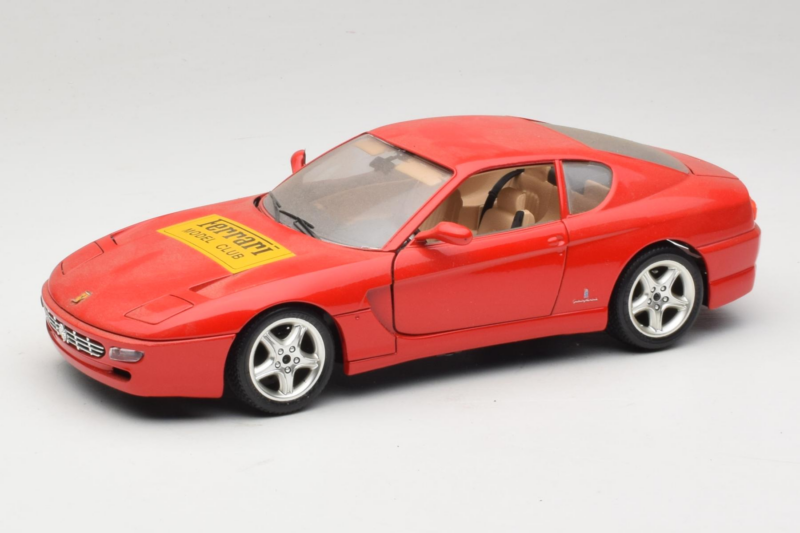 Ferrari 456 GT Ferrari Model Club Red Bburago 1:18 3036-P1 Diecast