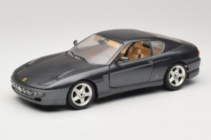 Ferrari 456 GT Grey Metallic Bburago 1:18 3036-G1 Diecast