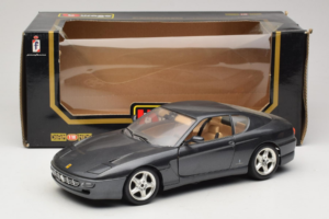 Ferrari 456 GT Grey Metallic Bburago 1:18 3036-G1 Diecast — photo 8 of 8