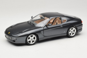 Ferrari 456 GT Grey Metallic Special Paint Bburago 1:18 3036D Diecast