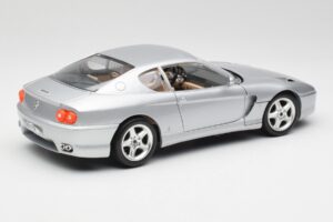 Ferrari 456 GT Silver Bburago 1:18 3036-M2 Diecast — photo 3 of 8
