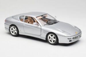 Ferrari 456 GT Silver Bburago 1:18 3036-M2 Diecast — photo 6 of 8
