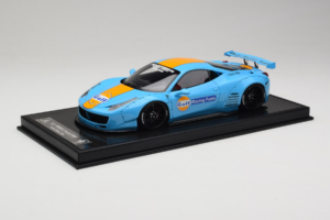 Ferrari 458 LB Works Gulf Blue Orange BBA 1:18 REMC033 Resin — photo 2 of 7