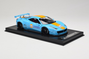 Ferrari 458 LB Works Gulf Blue Orange BBA 1:18 REMC033 Resin — photo 4 of 7