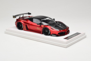Ferrari 458 Liberty Walk LB-Silhouette WORKS GT Candy Red IVY Merit 1:18 REMC003 Resin — photo 4 of 6