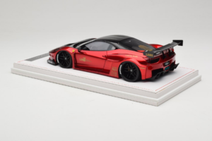 Ferrari 458 Liberty Walk LB-Silhouette WORKS GT Candy Red IVY Merit 1:18 REMC003 Resin — photo 5 of 6