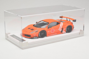 Ferrari 458 Liberty Walk LB-Silhouette WORKS GT Orange IVY 1:18 REMC002 Resin — photo 2 of 6