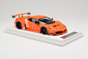Ferrari 458 Liberty Walk LB-Silhouette WORKS GT Orange IVY 1:18 REMC002 Resin — photo 4 of 6