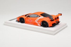Ferrari 458 Liberty Walk LB-Silhouette WORKS GT Orange IVY 1:18 REMC002 Resin — photo 5 of 6