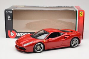Ferrari 488 GTB Red Bburago 1:18 18-16008 Diecast — photo 8 of 8