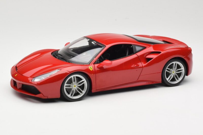 Ferrari 488 GTB Red Bburago 1:18 18-16008 Diecast