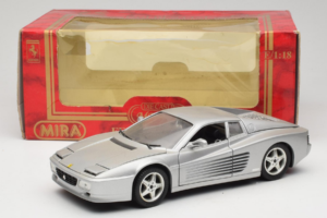 Ferrari 512 TR Silver Mira 1:18 6178-B1 Diecast — photo 8 of 8