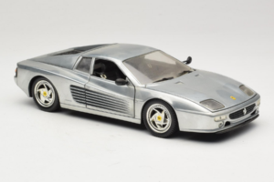 Ferrari 512M Chrome Silver Hot Wheels 1:18 25739 Diecast — photo 6 of 8
