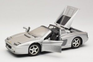 Ferrari 512TR Targa Silver Mira 1:18 6175 Diecast — photo 2 of 8
