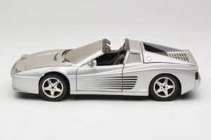 Ferrari 512TR Targa Silver Mira 1:18 6175 Diecast — photo 4 of 8