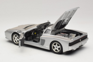 Ferrari 512TR Targa Silver Mira 1:18 6175 Diecast — photo 5 of 8