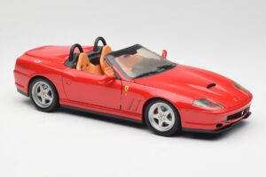 Ferrari 550 Barchetta Pininfarina Red Bburago 1:18 327660 Diecast — photo 6 of 8