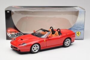 Ferrari 550 Barchetta Rosso Corsa Hot Wheels 1:18 29441 Diecast — photo 8 of 8