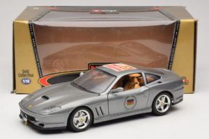 Ferrari 550 Maranello 25 Ferrari Model Club Silver Bburago 1:18 3344-S1 Diecast — photo 7 of 7