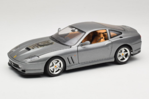Ferrari 550 Maranello 25 Jahre Ferrari Model Club Silver 2nd Version Bburago 1:18 3064-S1 Diecast