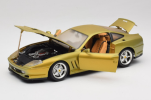 Ferrari 550 Maranello Gold Metallic Braccio & Gotz Bburago 1:18 3044-G1 Diecast — photo 2 of 8