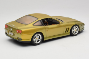 Ferrari 550 Maranello Gold Metallic Braccio & Gotz Bburago 1:18 3044-G1 Diecast — photo 3 of 8