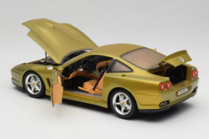 Ferrari 550 Maranello Gold Metallic Braccio & Gotz Bburago 1:18 3044-G1 Diecast — photo 5 of 8