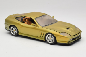 Ferrari 550 Maranello Gold Metallic Braccio & Gotz Bburago 1:18 3044-G1 Diecast — photo 6 of 8