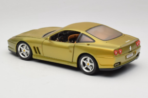 Ferrari 550 Maranello Gold Metallic Braccio & Gotz Bburago 1:18 3044-G1 Diecast — photo 7 of 8