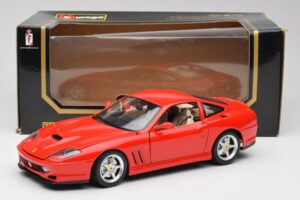 Ferrari 550 Maranello Red Bburago 1:18 3064 Diecast — photo 8 of 8