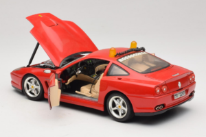 Ferrari 550 Maranello Safety Car Rosso Corsa Bburago 1:18 3064-P1 Diecast — photo 5 of 8