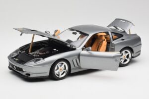 Ferrari 550 Maranello Silver Bburago 1:18 3344 Diecast — photo 2 of 8