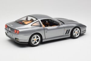 Ferrari 550 Maranello Silver Bburago 1:18 3344 Diecast — photo 3 of 8