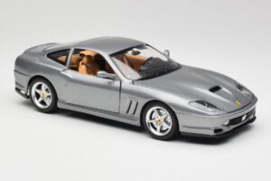 Ferrari 550 Maranello Silver Bburago 1:18 3344 Diecast — photo 6 of 8