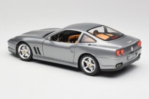Ferrari 550 Maranello Silver Bburago 1:18 3344 Diecast — photo 7 of 8