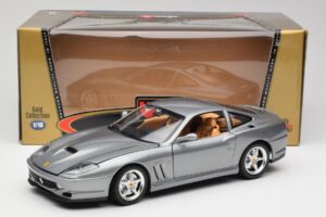 Ferrari 550 Maranello Silver Bburago 1:18 3344 Diecast — photo 8 of 8