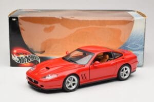 Ferrari 575M Maranello Red Hot Wheels 1:18 54937 Diecast — photo 8 of 8