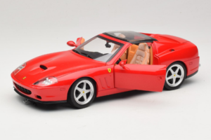 Ferrari 575M Superamerica Red Hot Wheels 1:18 J2858 Diecast — photo 2 of 8