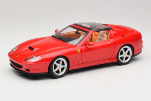 Ferrari 575M Superamerica Red Hot Wheels 1:18 J2858 Diecast