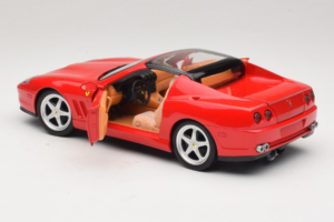 Ferrari 575M Superamerica Red Hot Wheels 1:18 J2858 Diecast — photo 5 of 8